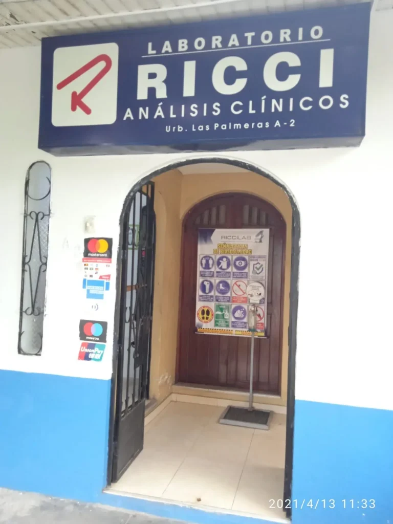 Laboratorios Analisis Clinicos Ricci Dyg E.I.R.L. en Iquitos, Loreto