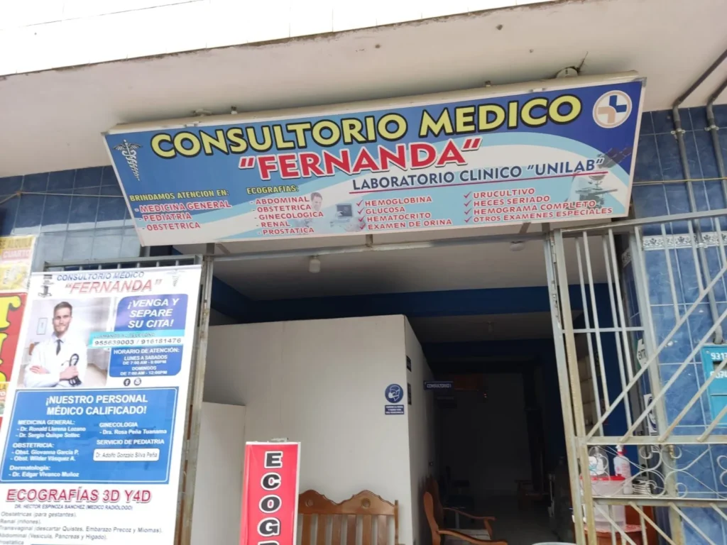 Consultorio Medico Fernanda en Tocache, San Martin