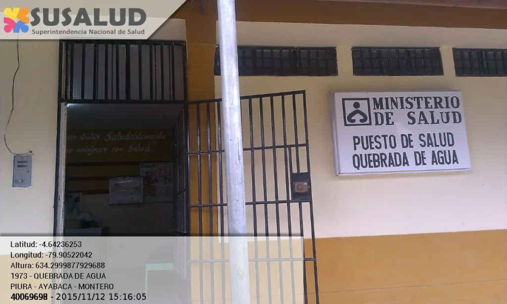 Puesto de Salud Quebrada de Agua en Montero, Piura