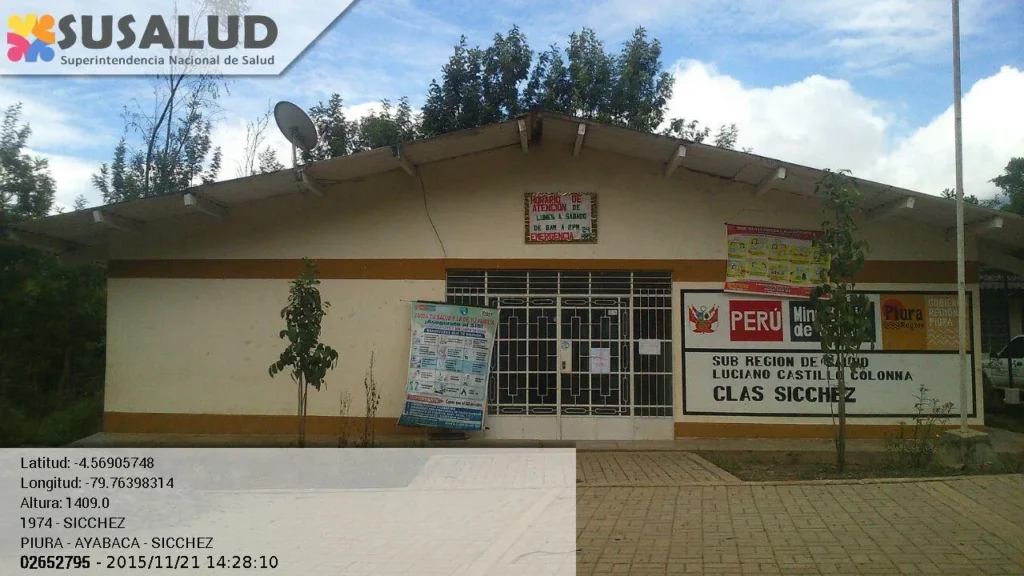 Centro Salud CLAS Sicchez en Piura