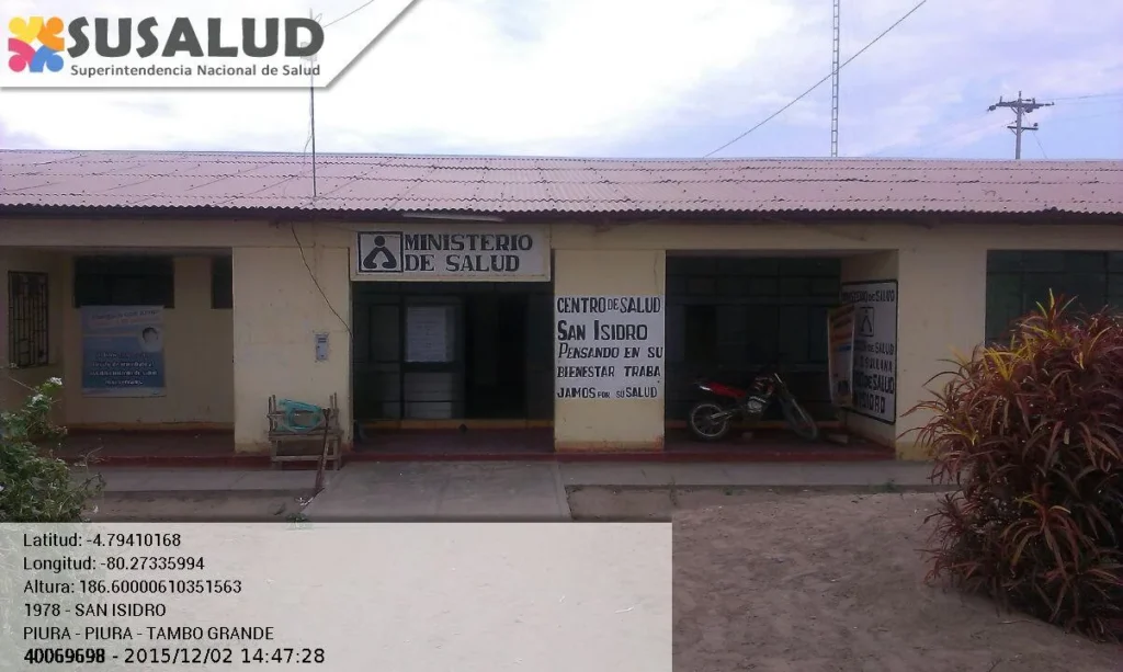 Centro de Salud San Isidro en Tambo Grande, Piura