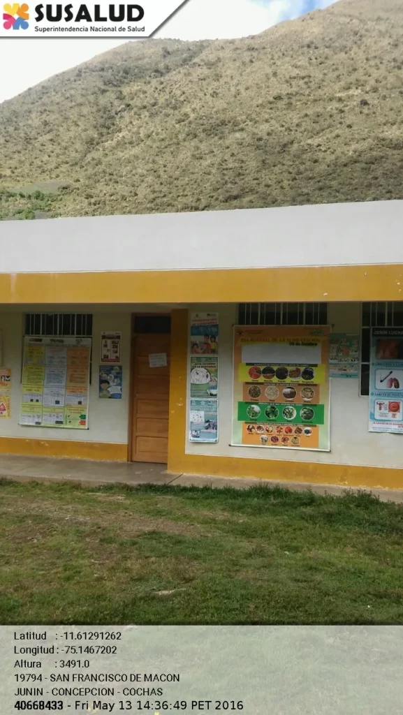 San Francisco de Macon en Cochas, Junin
