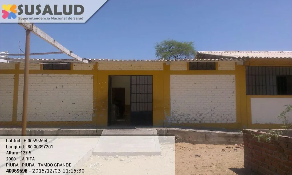 Puesto Salud la Rita en Tambo Grande, Piura