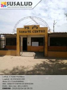Puesto de Salud Somate Centro de Servicios