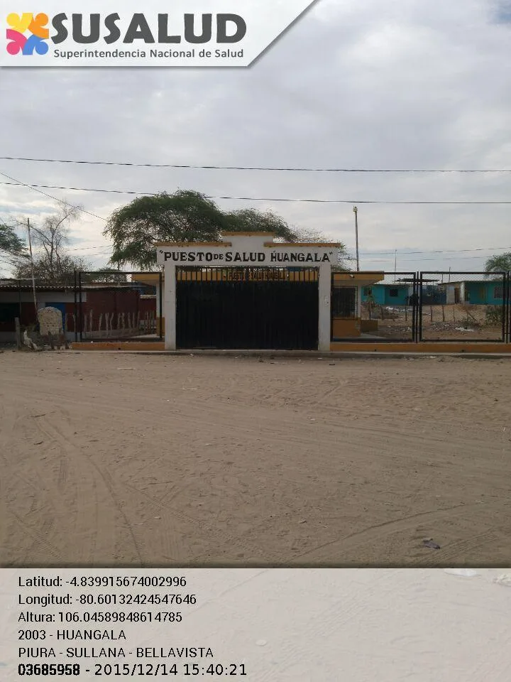 Puesto Salud de Huangala en Sullana, Piura