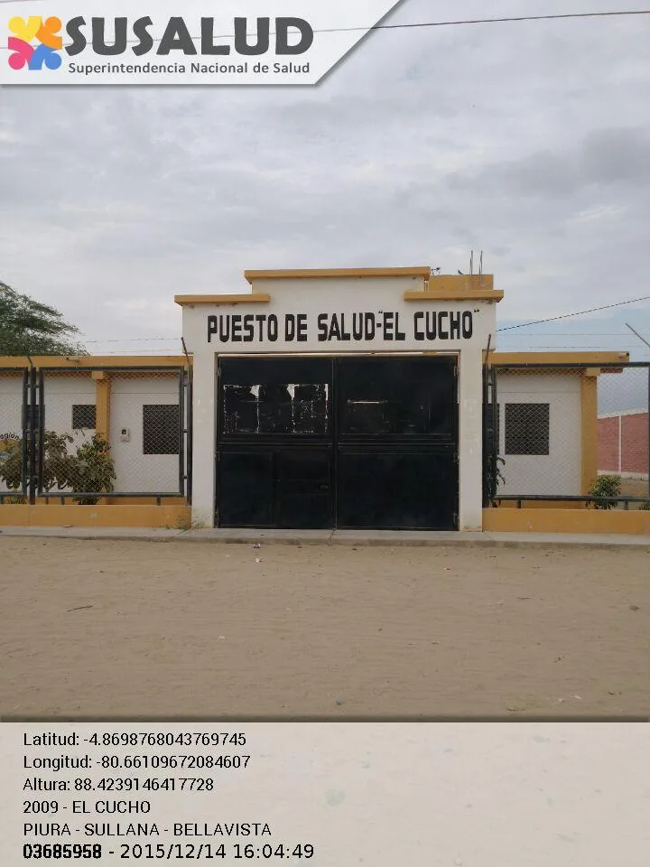 Puesto de Salud el Cucho en Sullana, Piura