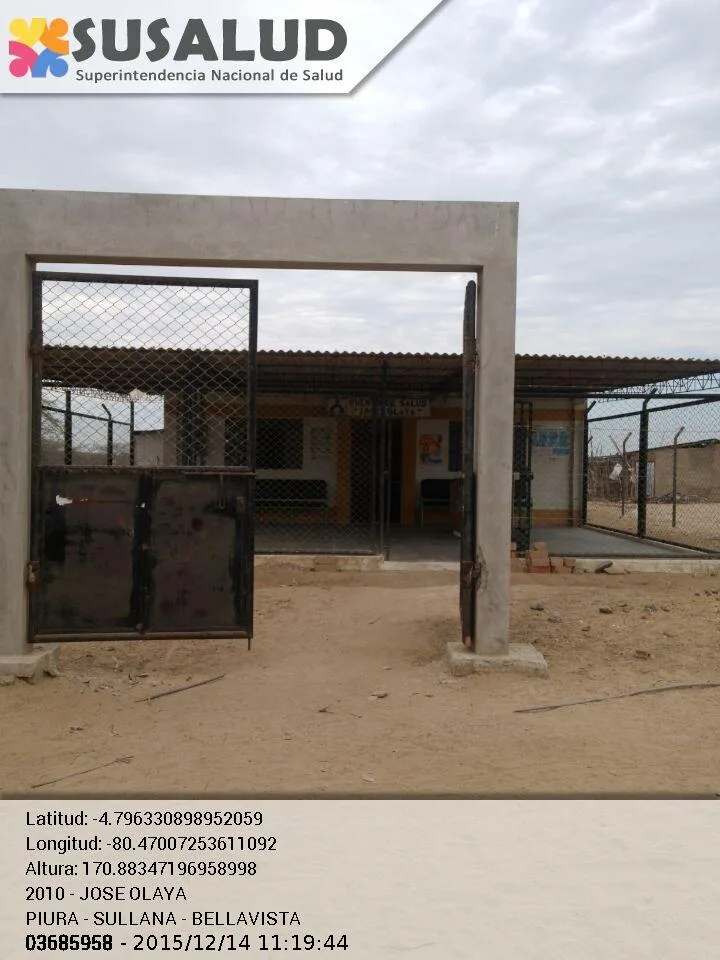 Puesto de Salud Jose Olaya en Sullana, Piura