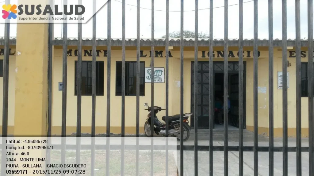 Puesto de Salud Montelima en Ignacio Escudero, Piura