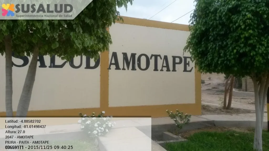 Puesto de Salud Amotape en Piura