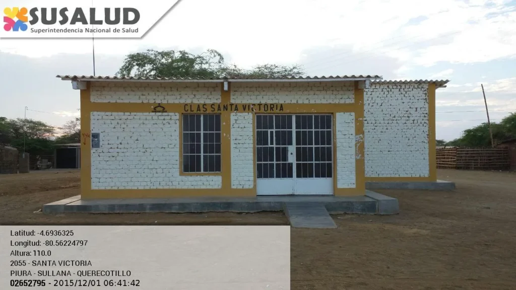 Puesto Salud Santa Victoria en Querecotillo, Piura
