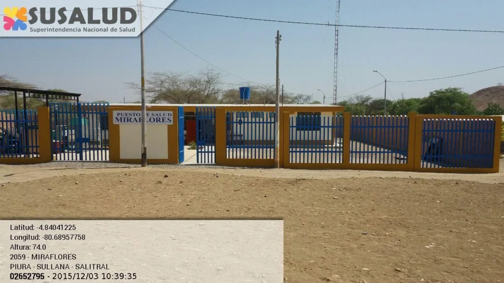 Puesto de Salud Miraflores en Salitral, Piura