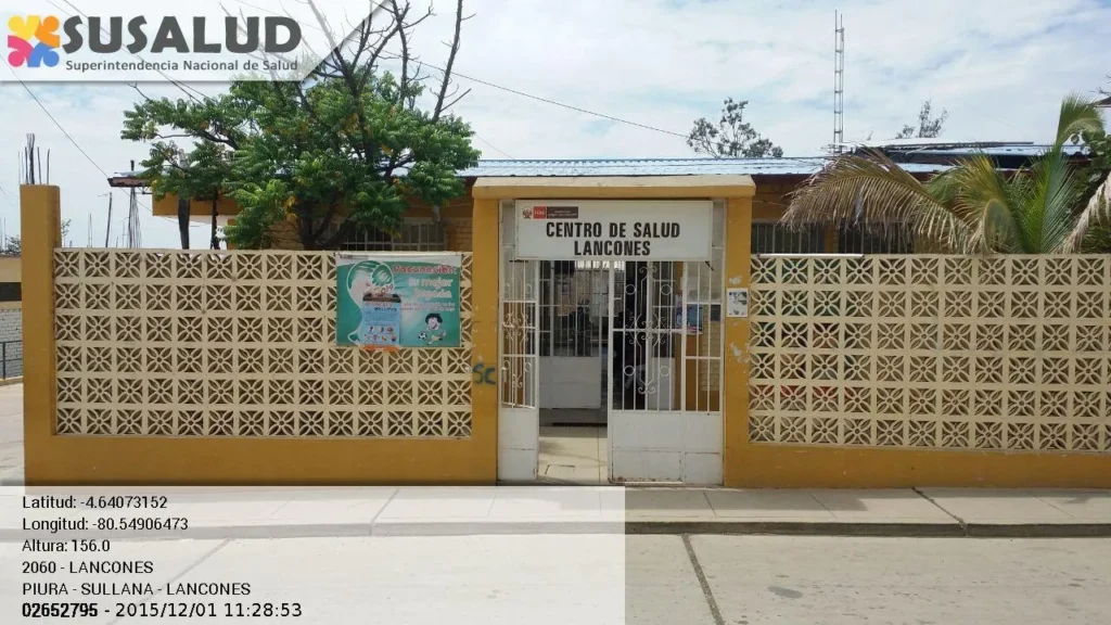 Centro de Salud Lancones en Piura