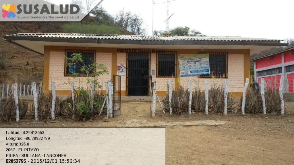 Puesto de Salud el Pitayo en Lancones, Piura