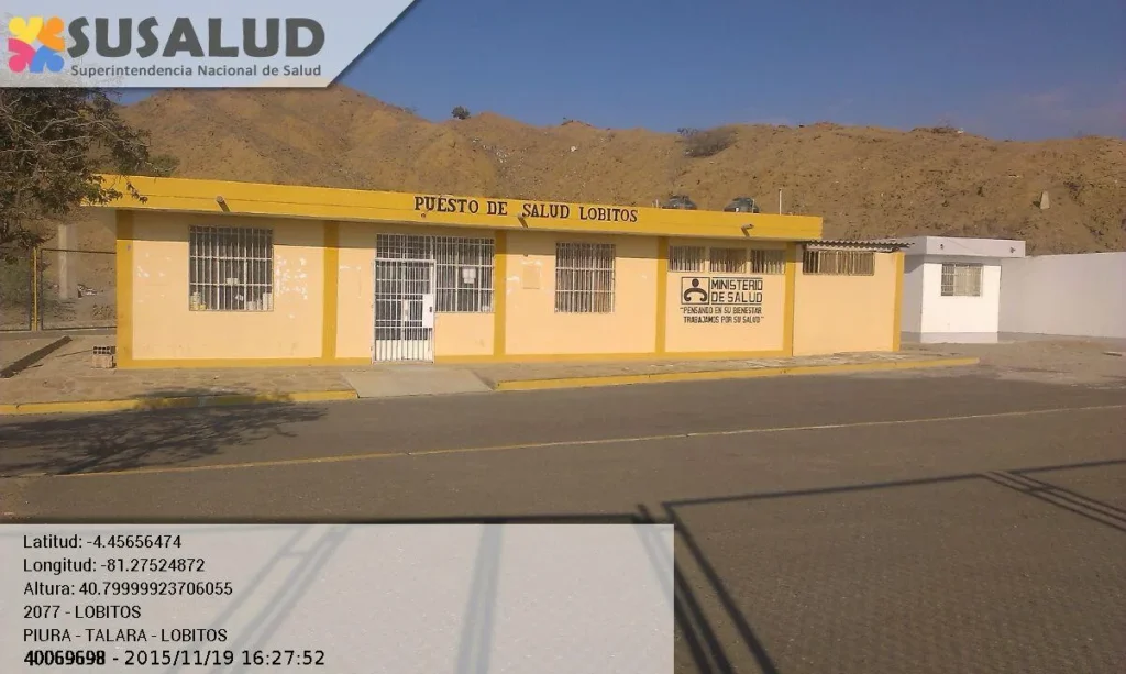 Puesto de Salud Lobitos en Piura