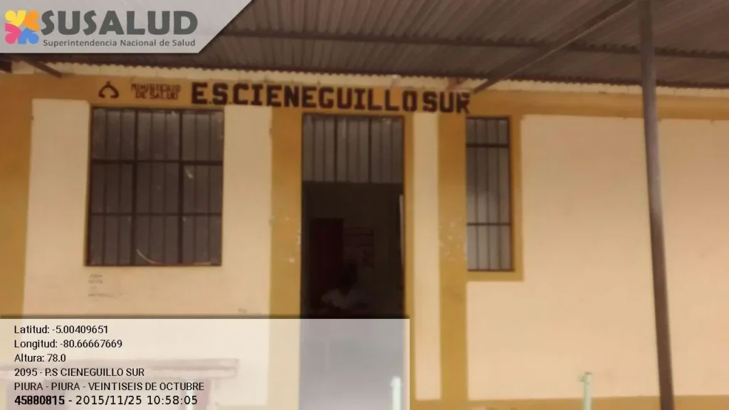 E.s. Cieneguillo Sur en Veintiseis de Octubre, Piura