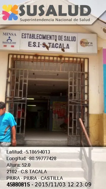 E.s. Tacala en Castilla, Piura