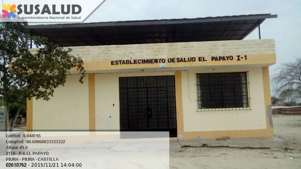 E.s. el Papayo en Castilla, Piura