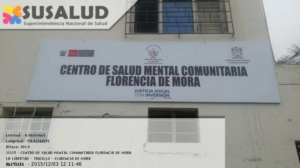 Centro de Salud Mental Comunitaria Florencia de Mora en La Libertad