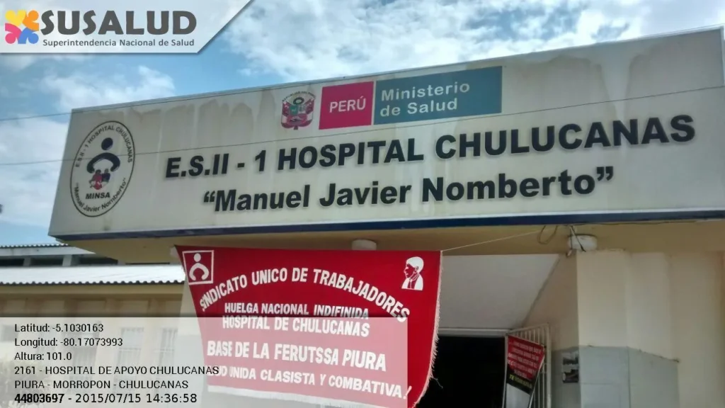 E.s II-1 Hospital Chulucanas en Piura