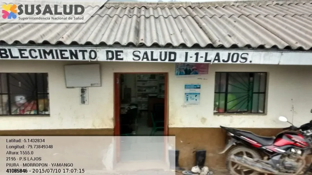 Puesto de Salud Lajos en Yamango, Piura