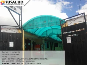 Centro de Salud Mental Comunitario Acobamba