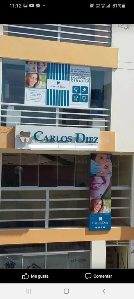 Consultorio Odontologico Carlos Diez en Chiclayo, Lambayeque