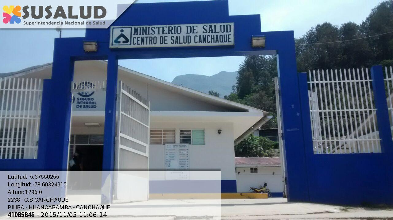 Establecimiento de Salud Canchaque.