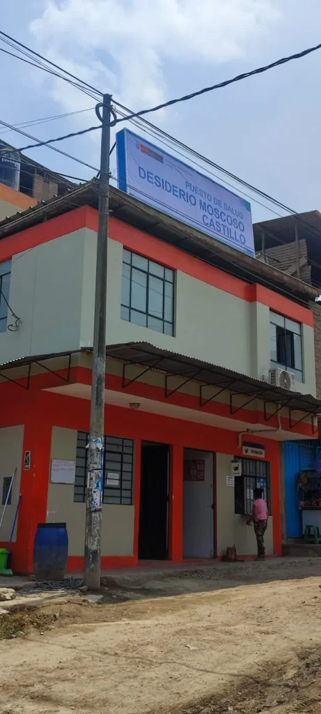 Puesto de Salud Desiderio Moscoso Castillo en San Juan de Miraflores, Lima