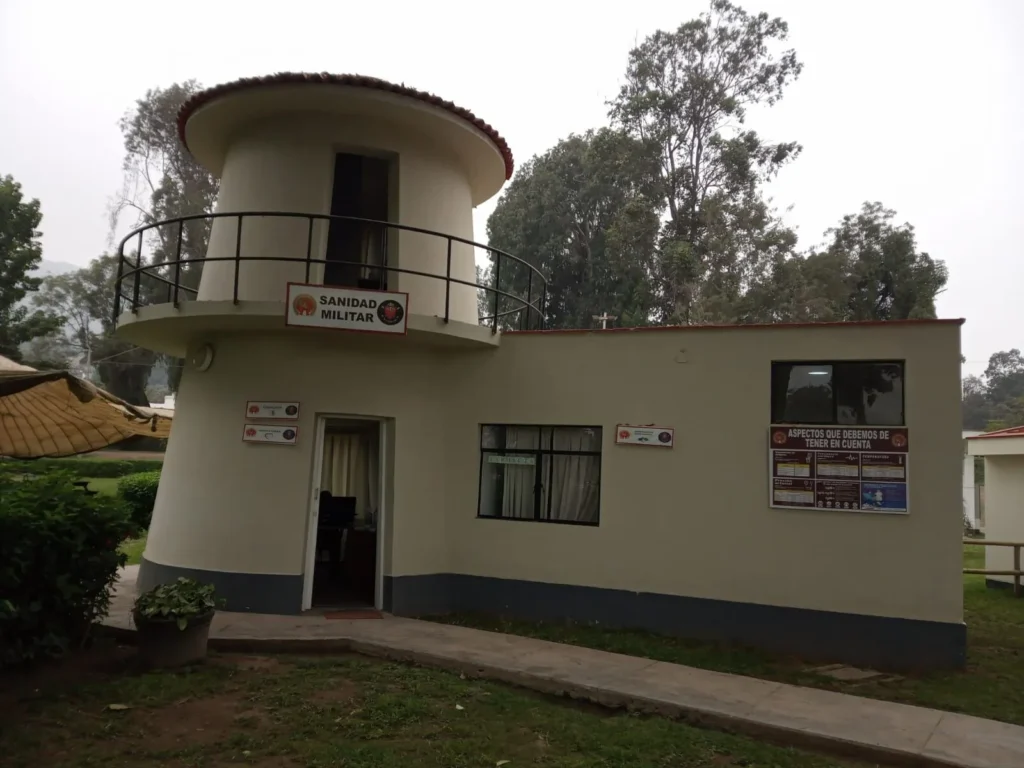 Enfermería de la Escuela de Equitación del Ejercito en La Molina, Lima