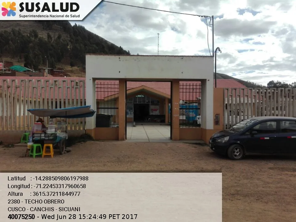 Techo Obrero en Sicuani, Cusco
