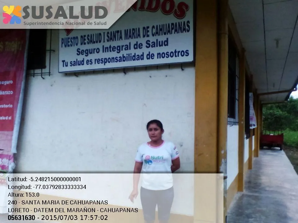 P.S. I-3 Santa Maria de Cahuapanas en Loreto