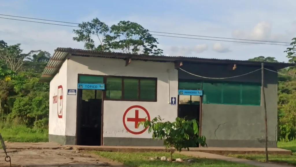 Enfermería Batallón de Infantería Selva N° 25 – Teniente Pinglo en Rio Santiago, Amazonas