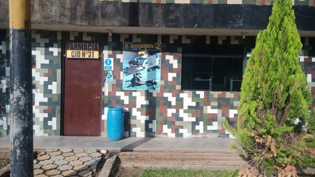 Enfermeria del Centro de Instruccion Divisionario Nº 31 en Pichanaqui, Junin