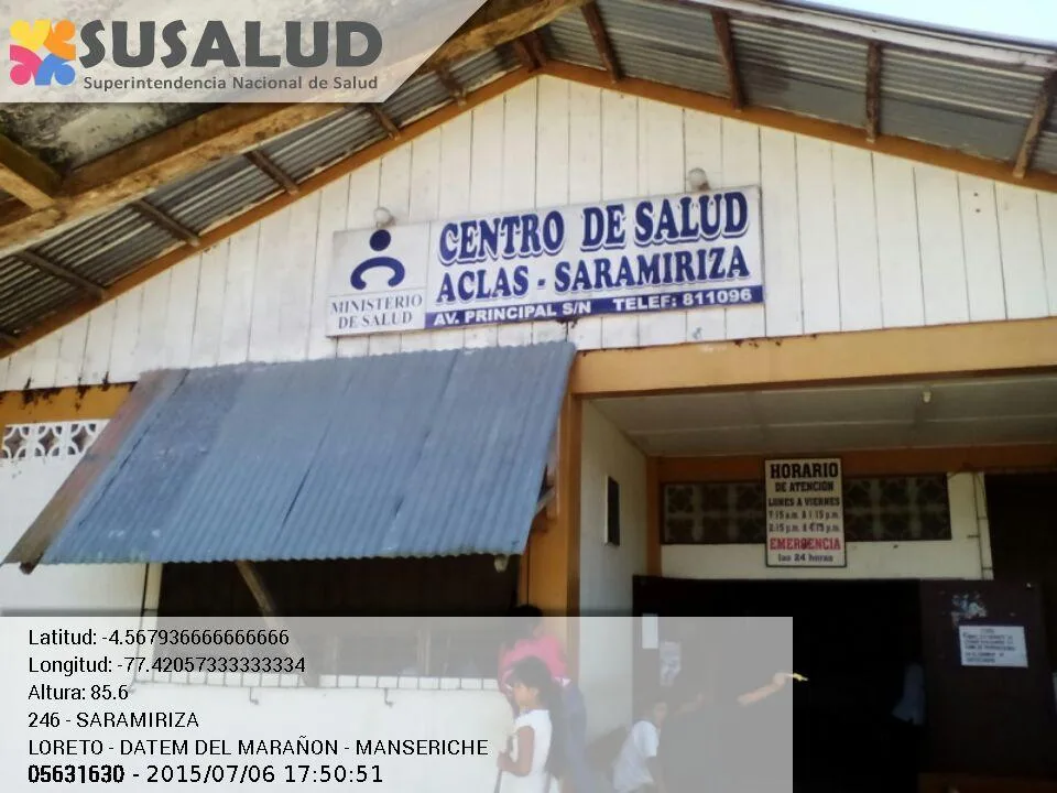 C.S. I-3 Saramiriza en Manseriche, Loreto
