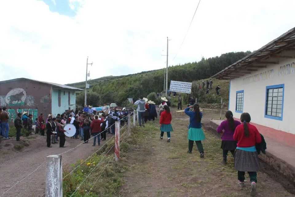 Jorge Chavez de Miguel Iglesias en Cajamarca
