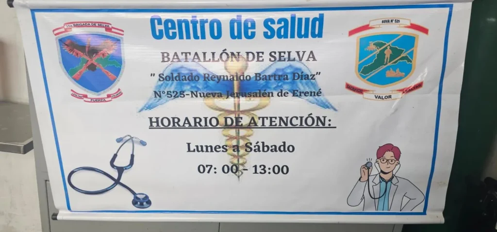 Batallón de Selva «soldado Reynaldo Bartra Diaz » N° 525- Nueva Jerusalen del Erene en Yavari, Loreto