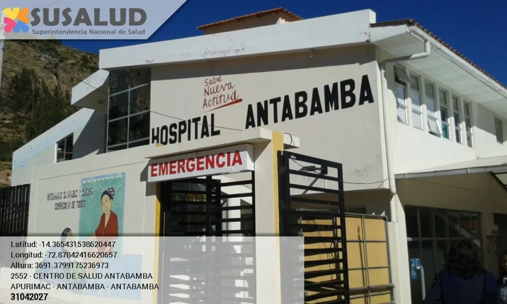 Centro de Salud Antabamba en Apurimac