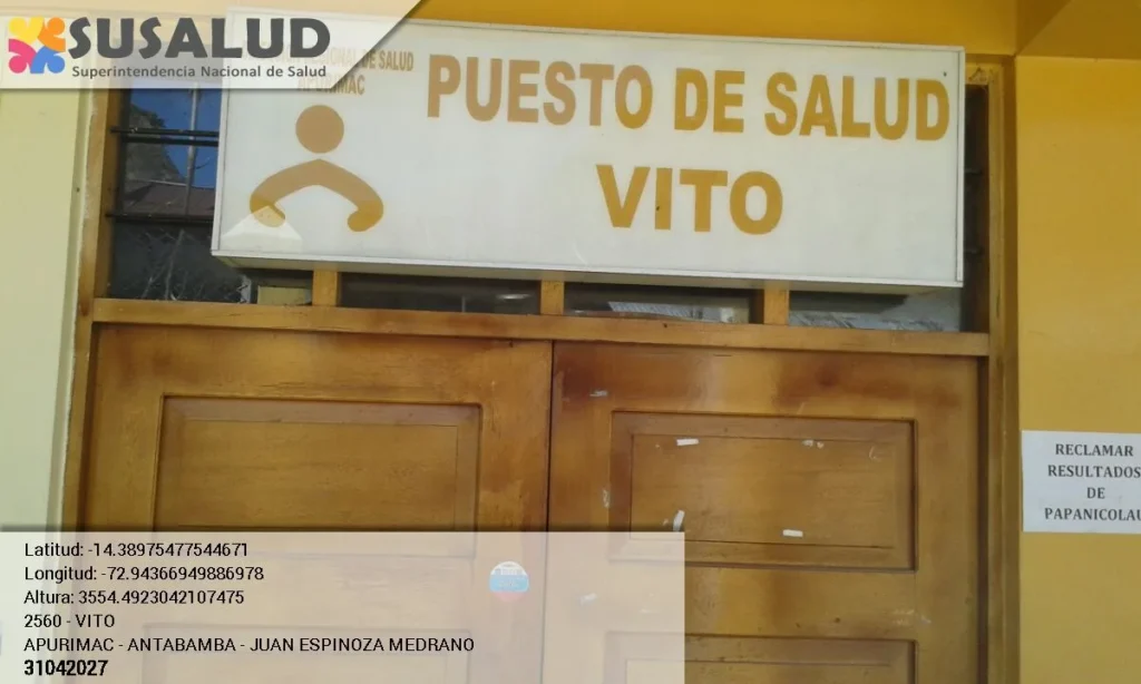 Vito en Juan Espinoza Medrano, Apurimac