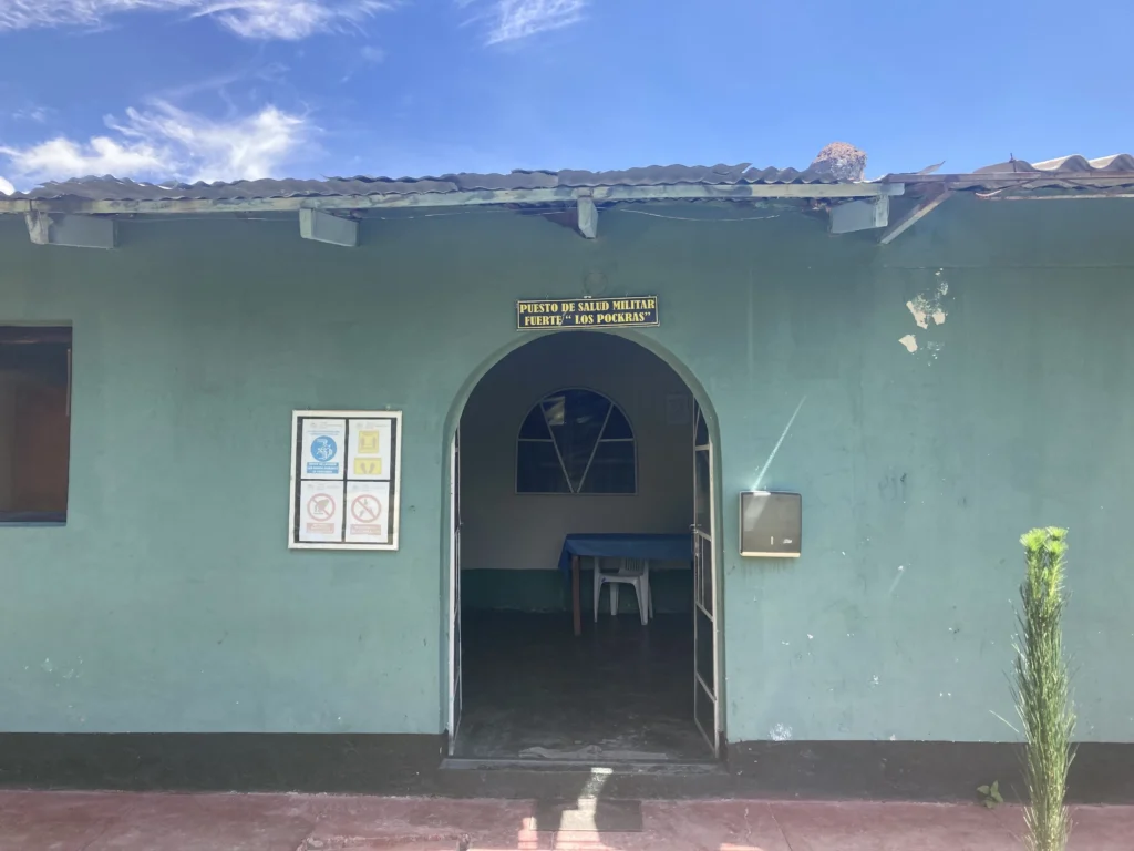 Puesto de Salud Militar «fuerte los Pockras en Carmen Alto, Ayacucho