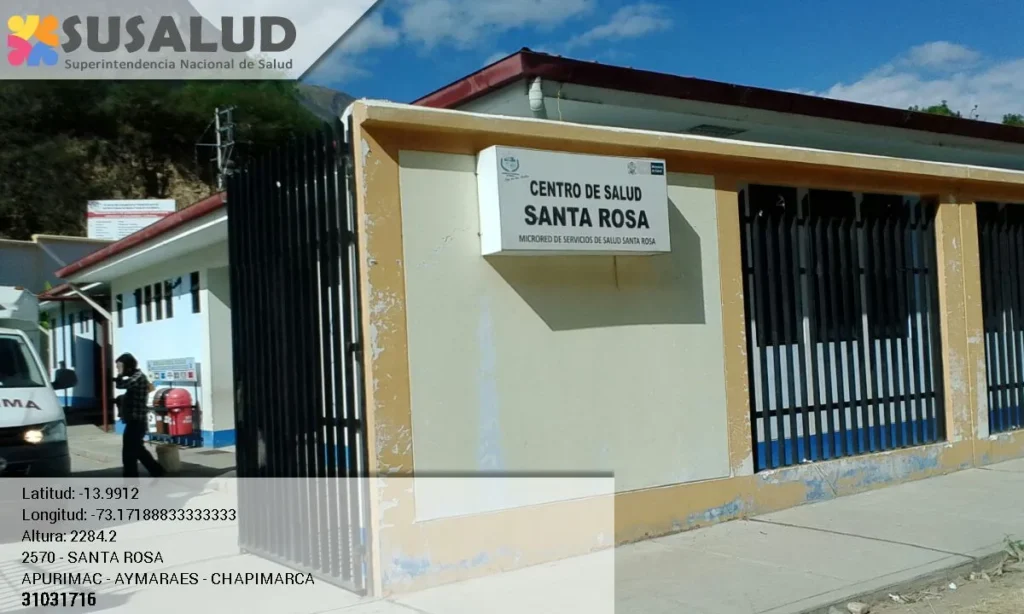 Santa Rosa en Chapimarca, Apurimac