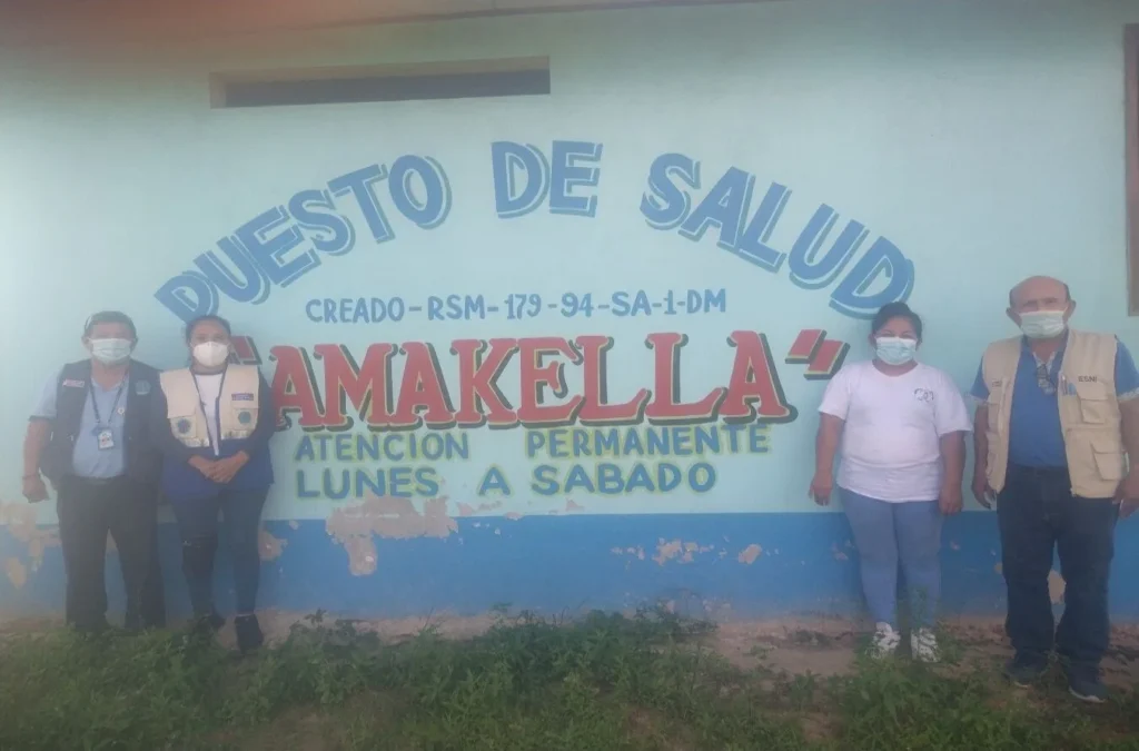 Puesto de Salud Amakella en Campoverde, Ucayali