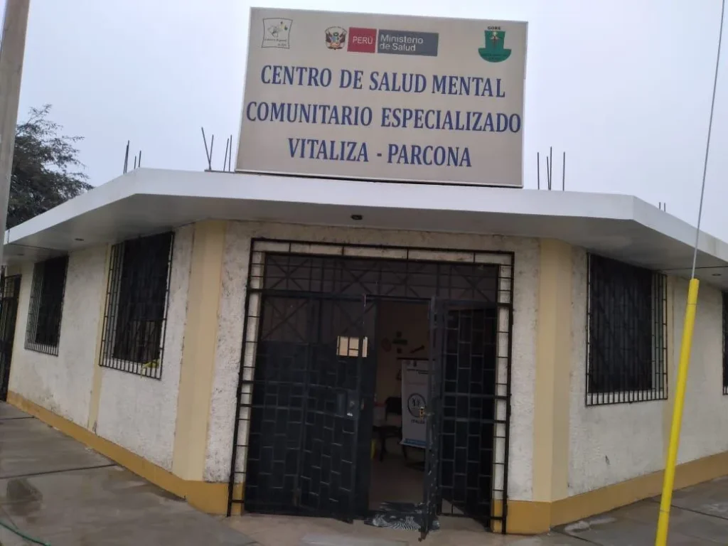 Centro de Salud Mental Comunitario Vitaliza en Parcona, Ica