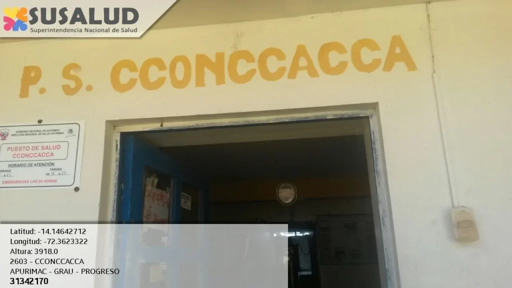 Cconccacca en Progreso, Apurimac