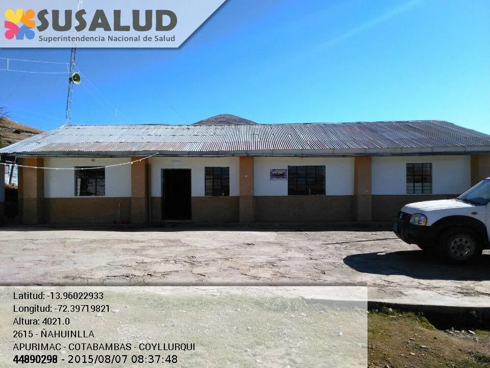 Ñahuinlla en Coyllurqui, Apurimac
