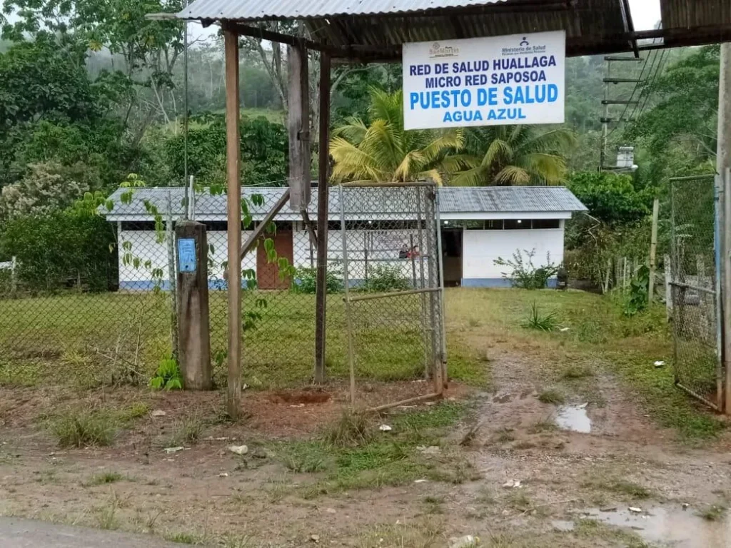Agua Azul en Saposoa, San Martin