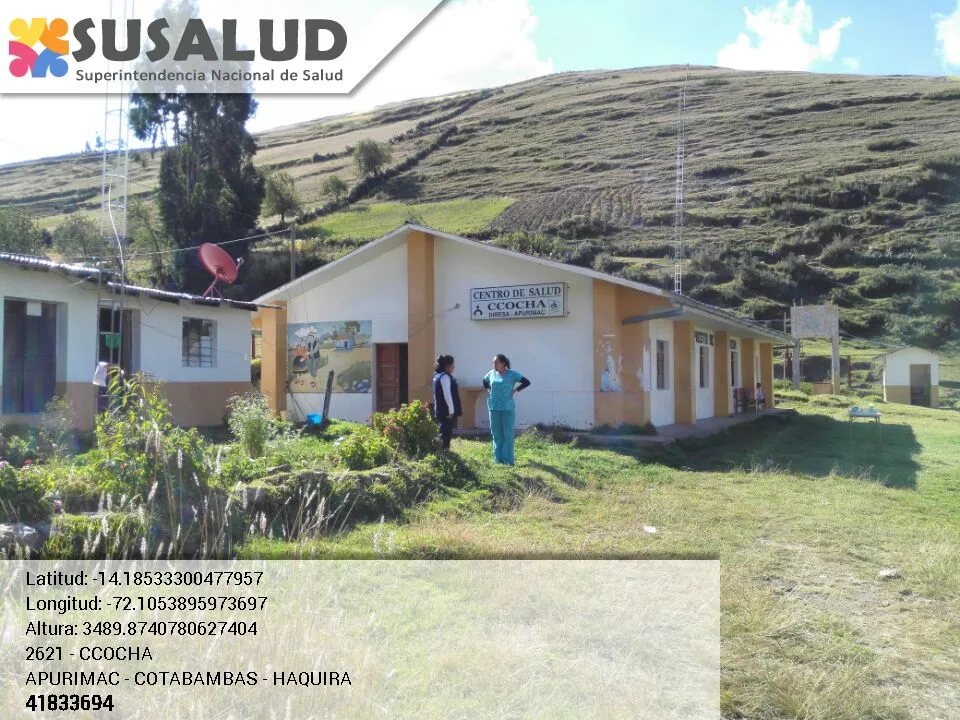 Ccocha en Haquira, Apurimac