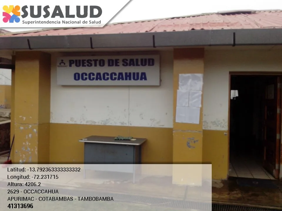 Occaccahua en Tambobamba, Apurimac