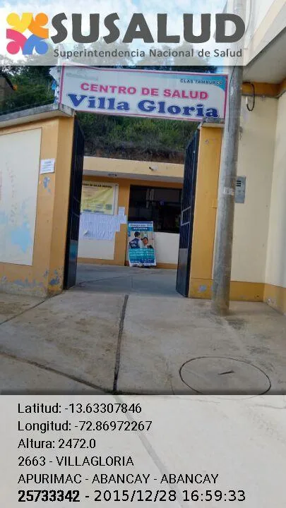 Villagloria en Abancay, Apurimac