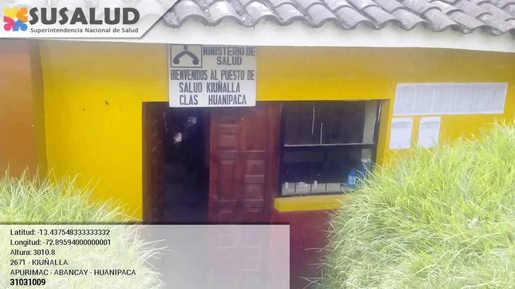 Kiuñalla en Huanipaca, Apurimac