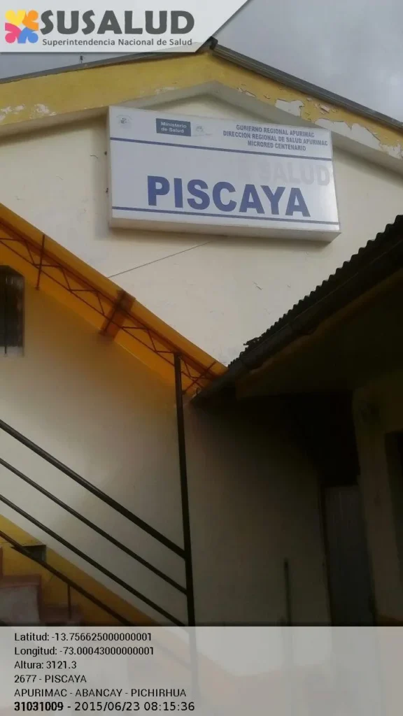 Piscaya en Pichirhua, Apurimac